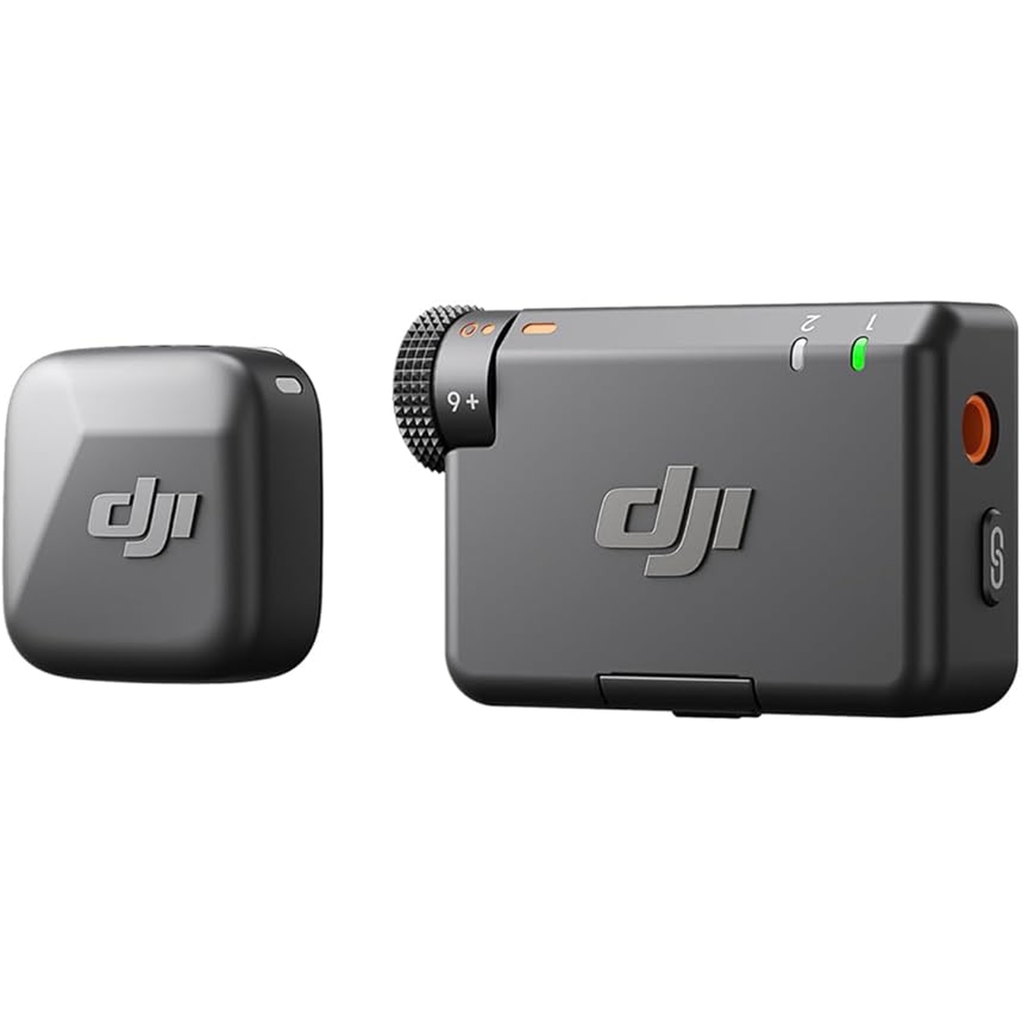 DJI Mic Mini (1 TX + 1 RX), Wireless Lavalier Microphone for iPhone/Camera/Android, Ultralight, Detail-Rich Audio, Noise Cancelling, Automatic Limiting, Vlog, Streaming, 400m Transmission