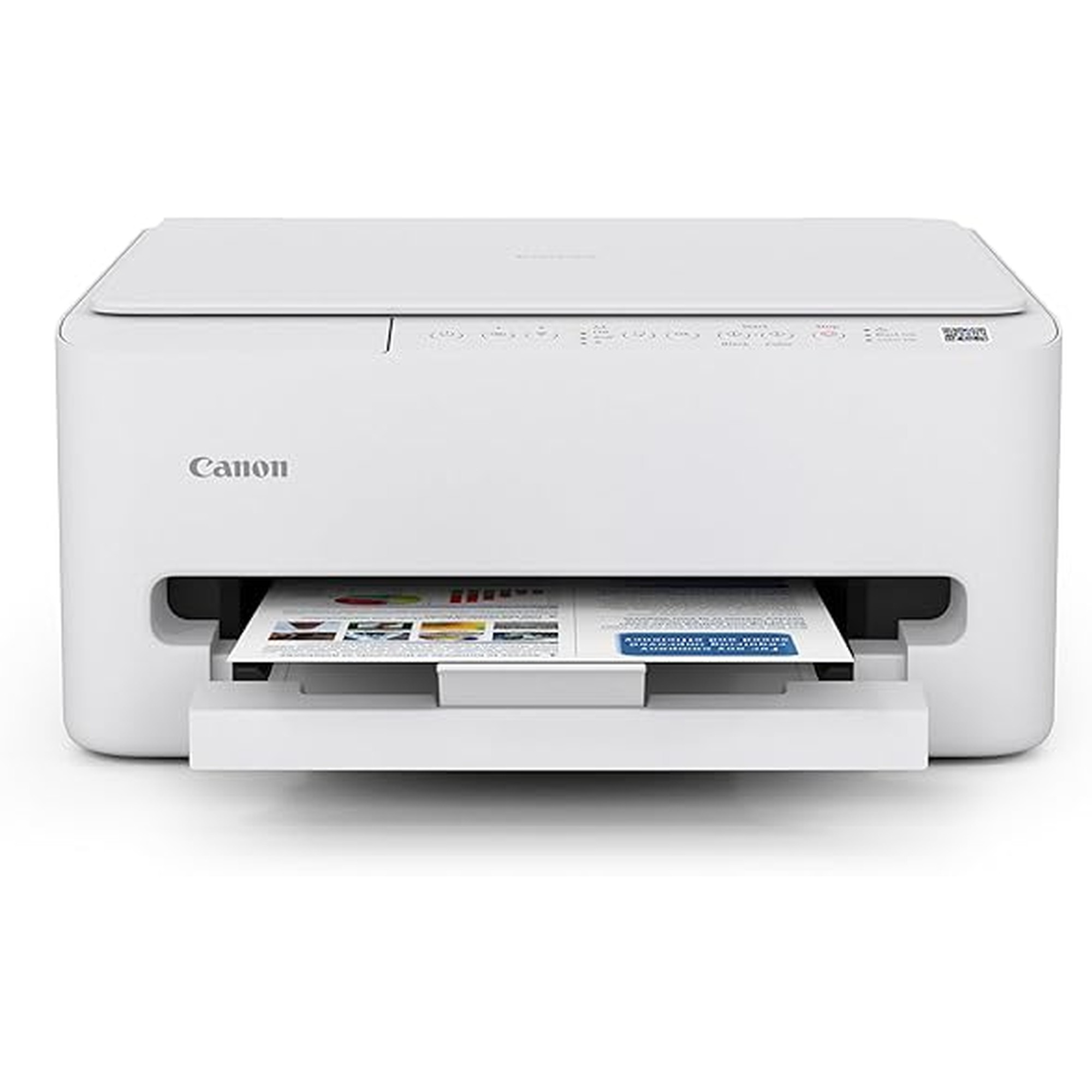Canon PIXMA TS4320 Wireless Color Inkjet Printer for Duplex Printing, White â€“ Home Printer with Copier/Scanner, Compact Design, Easy Setup, 1 Year Limited Warranty