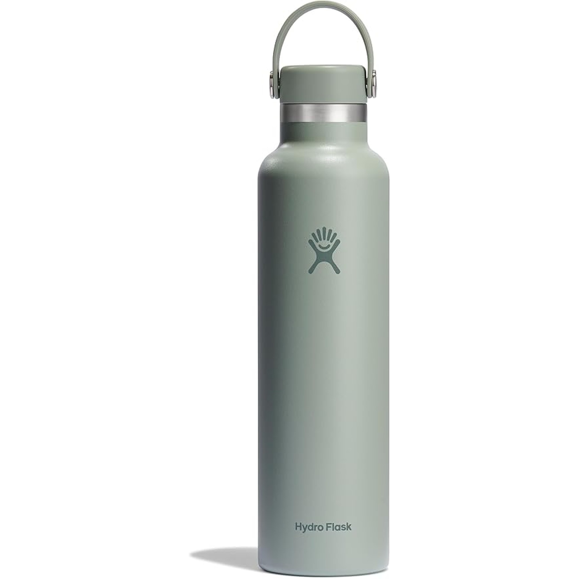 Hydro Flask Water Bottle - Insulated Stainless Steel - Non Spill, Leakproof in 24 Oz Agave Green