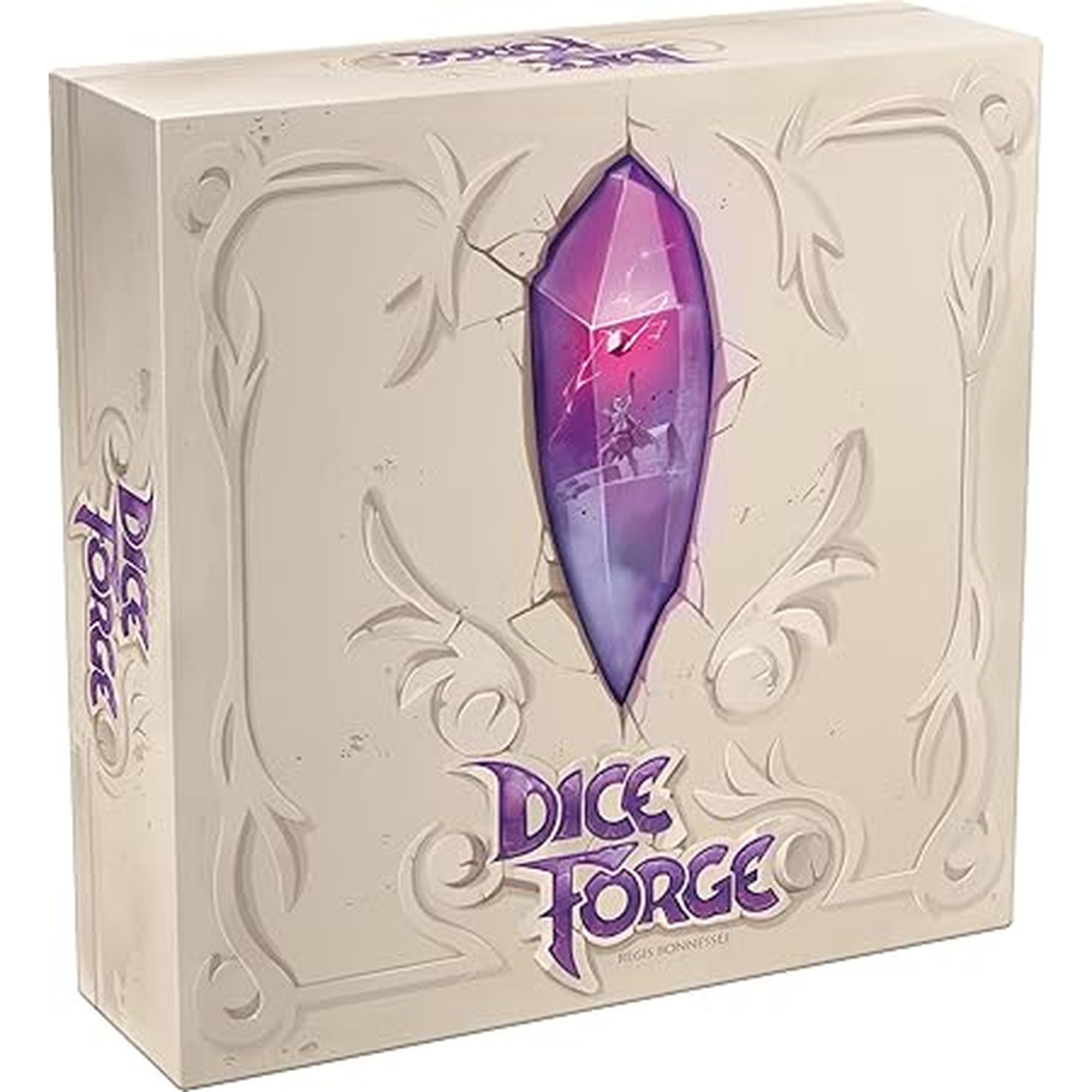 Asmodee Dice Forge Board Game - Customize Your Fate, Conquer the Gods, Dice Crafting Strategy Game, Fun Family Game for Kids & Adults, Ages 10+, 2-4 Players, 45 Minute Playtime
