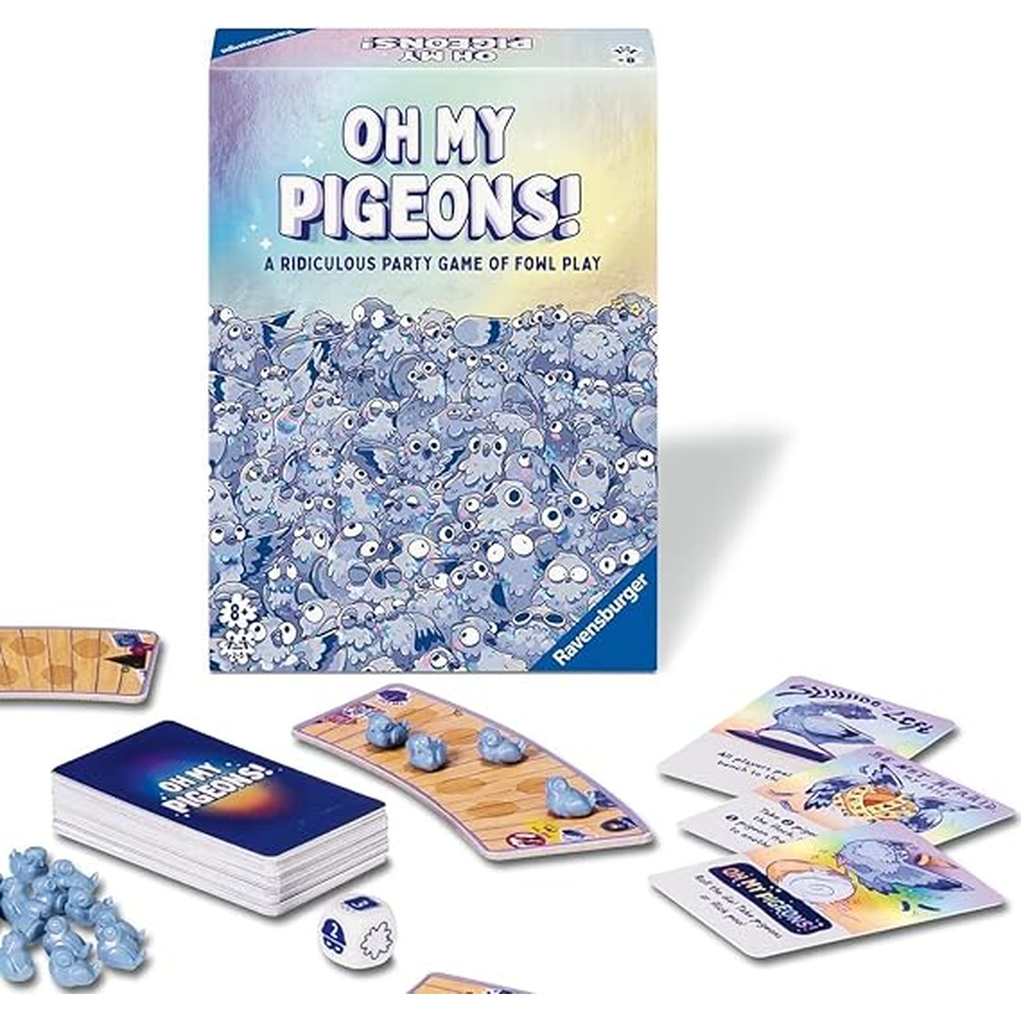 Ravensburger Oh My Pigeons! Funny Family Party Game for Ages 8 and Up | Amazon Exclusive