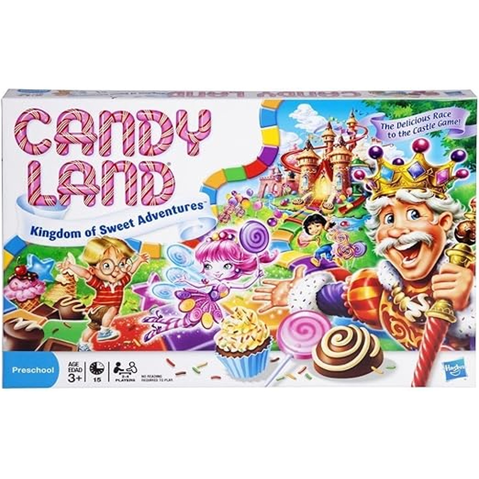 Hasbro Gaming Candy Land Kingdom of Sweet Adventures Board Game for Kids, Easter Gifts for Boys and Girls, Ages 3 & Up (Amazon Exclusive)