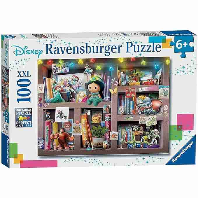 Ravensburger Disney Multicharacter XXL 100 Piece Jigsaw Puzzle for Kids - Every Piece is Unique, Pieces Fit Together Perfectly