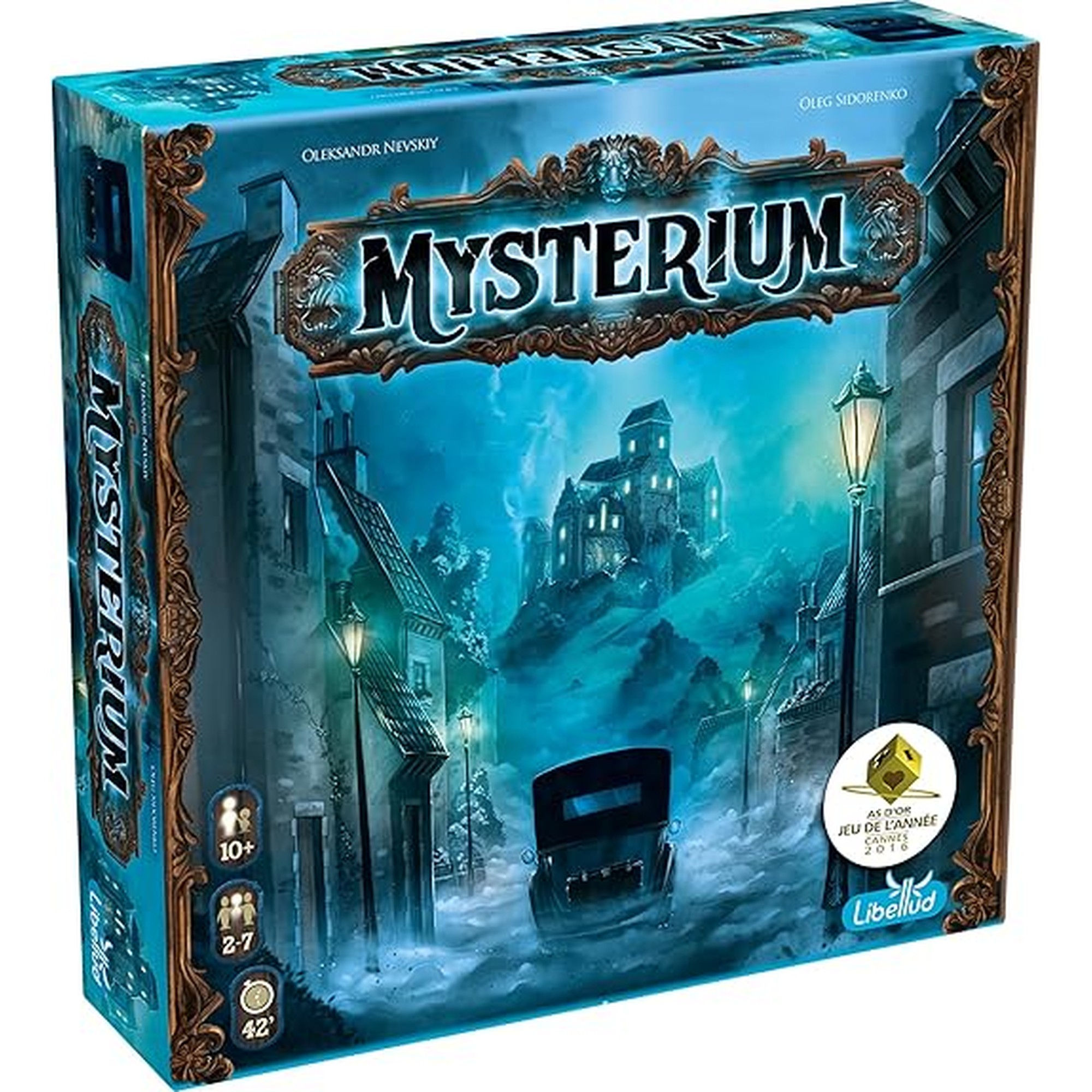 Asmodee Mysterium Board Game - Enigmatic Cooperative Mystery Game with Ghostly Intrigue, Family Fun for Kids & Adults, Ages 10+, 2-7 Players, 42 Minute Playtime