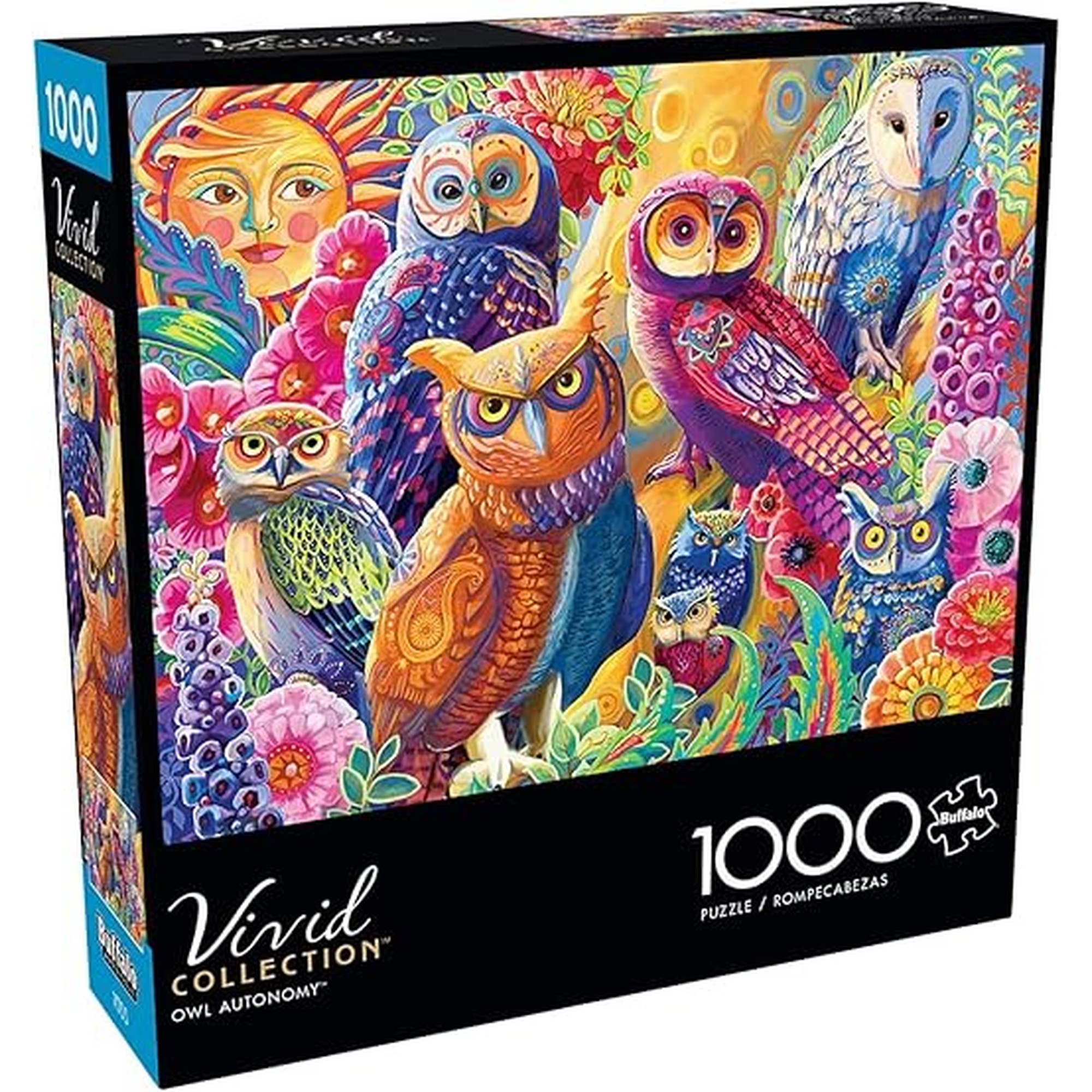 Buffalo Games - Laura Audi - Owl Autonomy - 1000 Piece Jigsaw Puzzle for Adults -Challenging Puzzle Perfect for Game Nights - Finished Size is 26.75 x 19.75