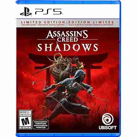 Assassinâ€™s Creed Shadows - Limited Edition (Amazon Exclusive), PlayStation 5
