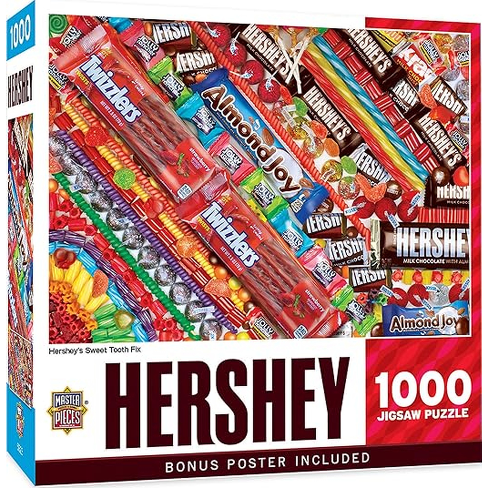 MasterPieces 1000 Piece Jigsaw Puzzle for Adults, Family, Or Youth - Hershey's Sweet Tooth Fix - 19.25"x26.75"