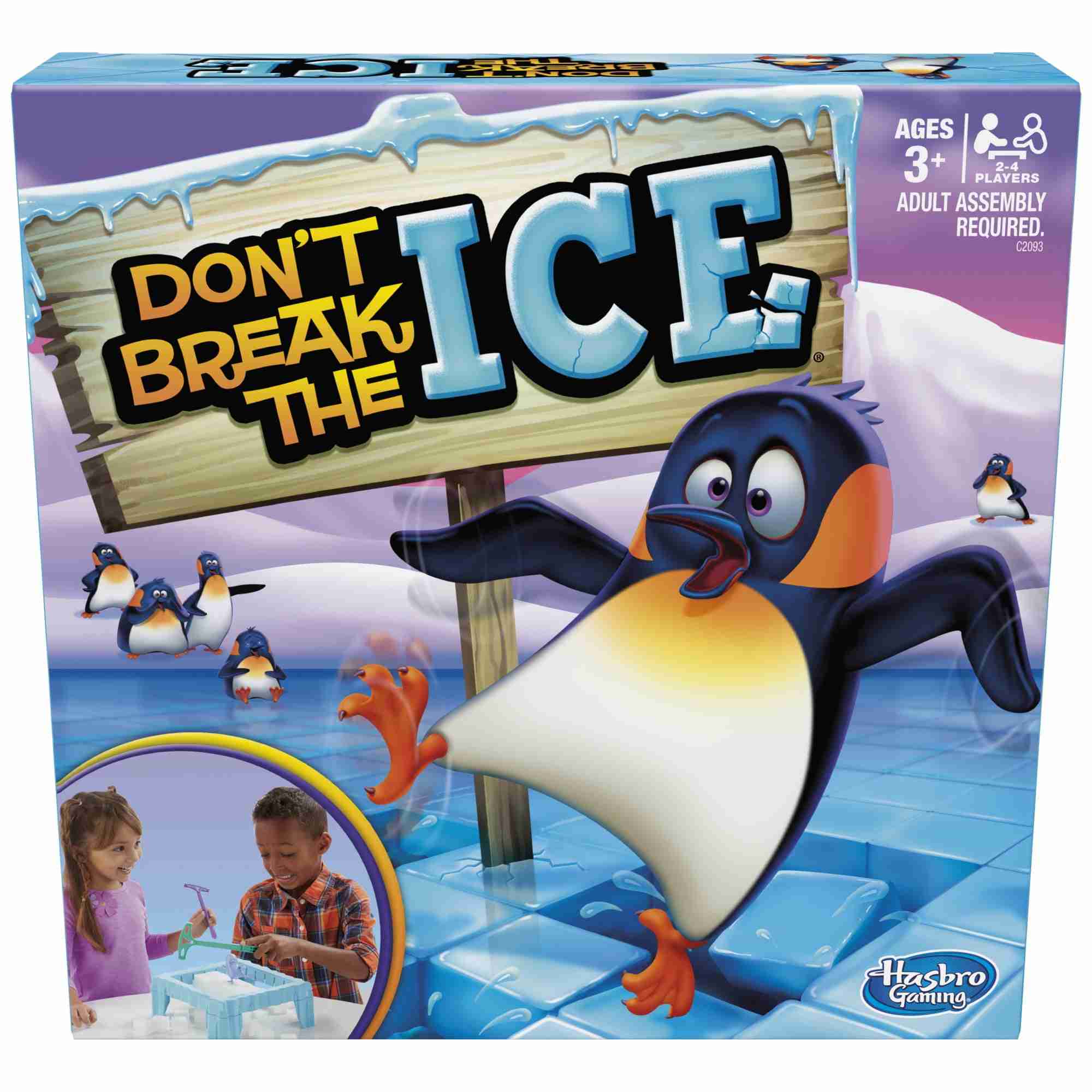 Classic Don't Break the Ice Family Game, for Kids Ages 3 and up, 2-4 Players