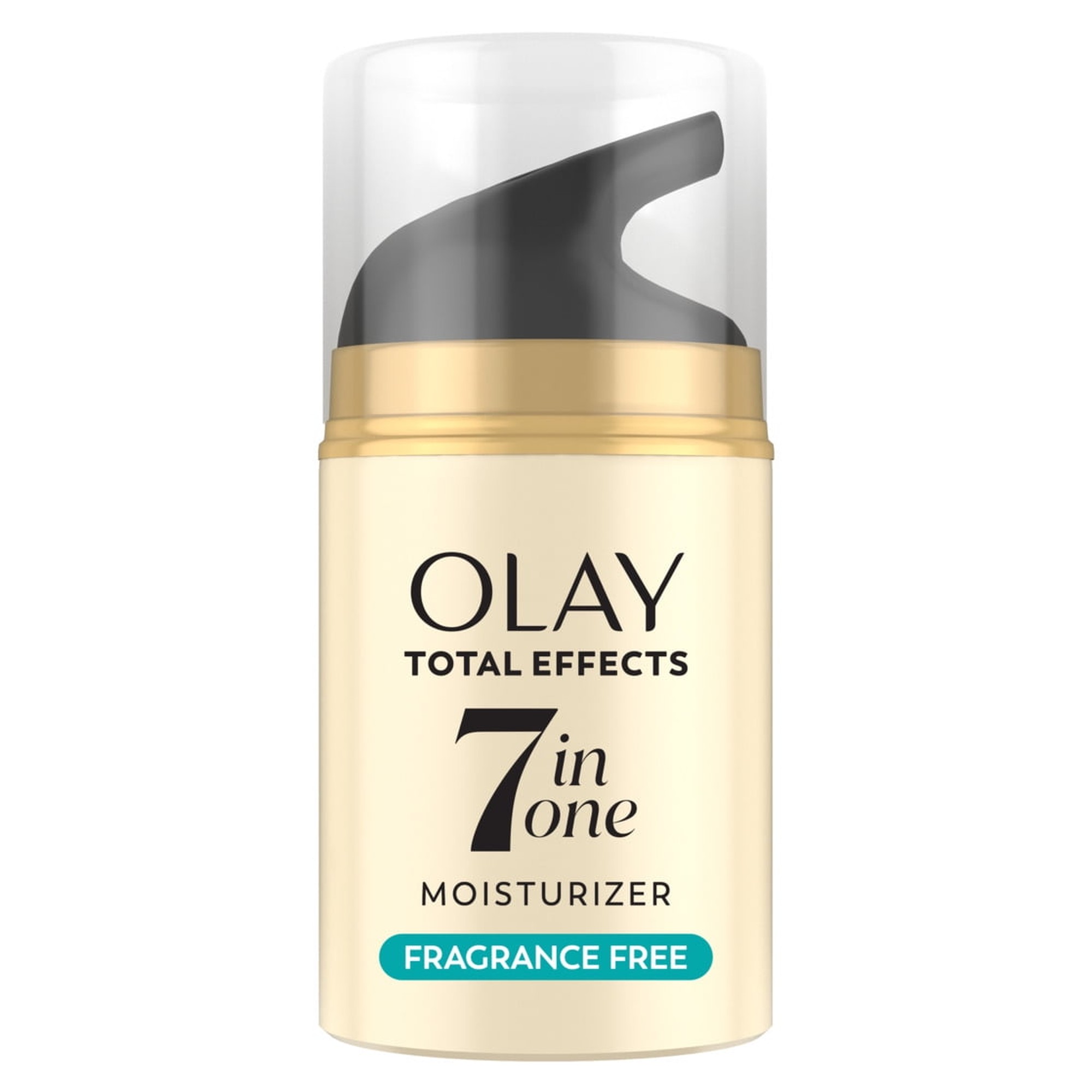 Olay Total Effects Face Moisturizer, Fragrance-Free, Everyday Care for All Skin, 1.7 fl oz
