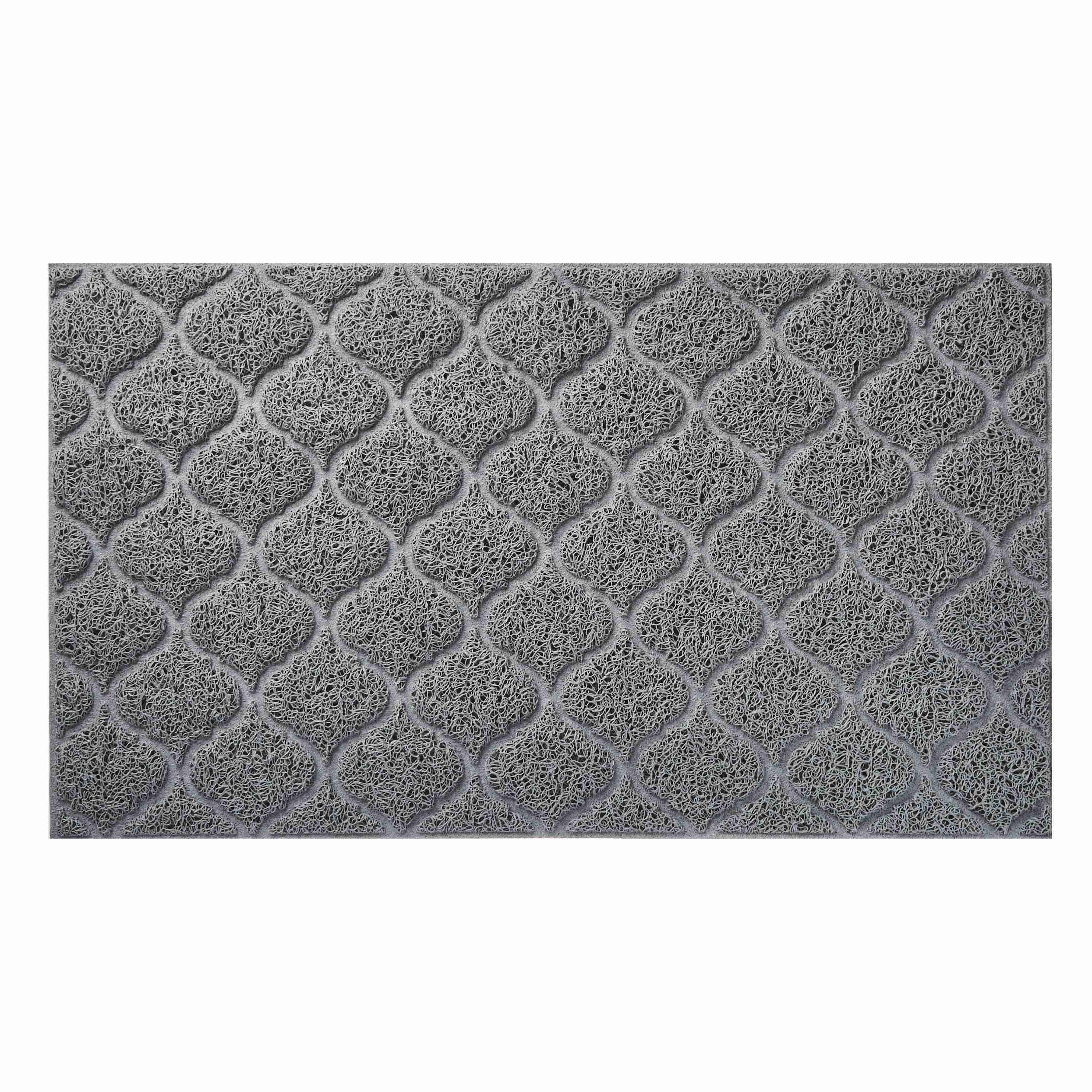 Vibrant Life Small Trapper Litter Mat, 23.5" x 13.75", Gray
